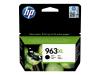 CARTOUCHE JET D'ENCRE 963XL NOIRE 47,86 ML HP OFFICEJET PRO 9010.9012.9013.9014.9015.9016.9019 / PREMIER 9020.9022.9023.9025 ORIGINE