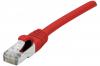 Cordon RJ45 CAT 6 F/UTP LSOH SNG rouge - 10 m