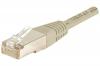 Cordon RJ45 CAT 6 F/UTP gris - 0,5 m