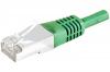 DEXLAN Cordon RJ45 CAT 6A S/FTP vert - 1 m