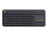 CLAVIER LOGITECH K400 PLUS SANS FIL AVEC TOUCHPAD ECO CONTRIBUTION 0.03 EURO INCLUS