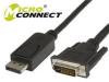 CABLE MICRO CONNECT DISPLAYPORT DVI 24+1 M-M 2M