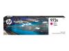 CARTOUCHE JET D'ENCRE MAGENTA 973X GRANDE CAPACITE HP PAGEWIDE M452DW 477DW ORIGINE