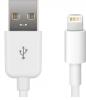 CABLE LIGHTNING VERS USB 1M - BLANC POUR IPHONE 5 - MICROCONNECT